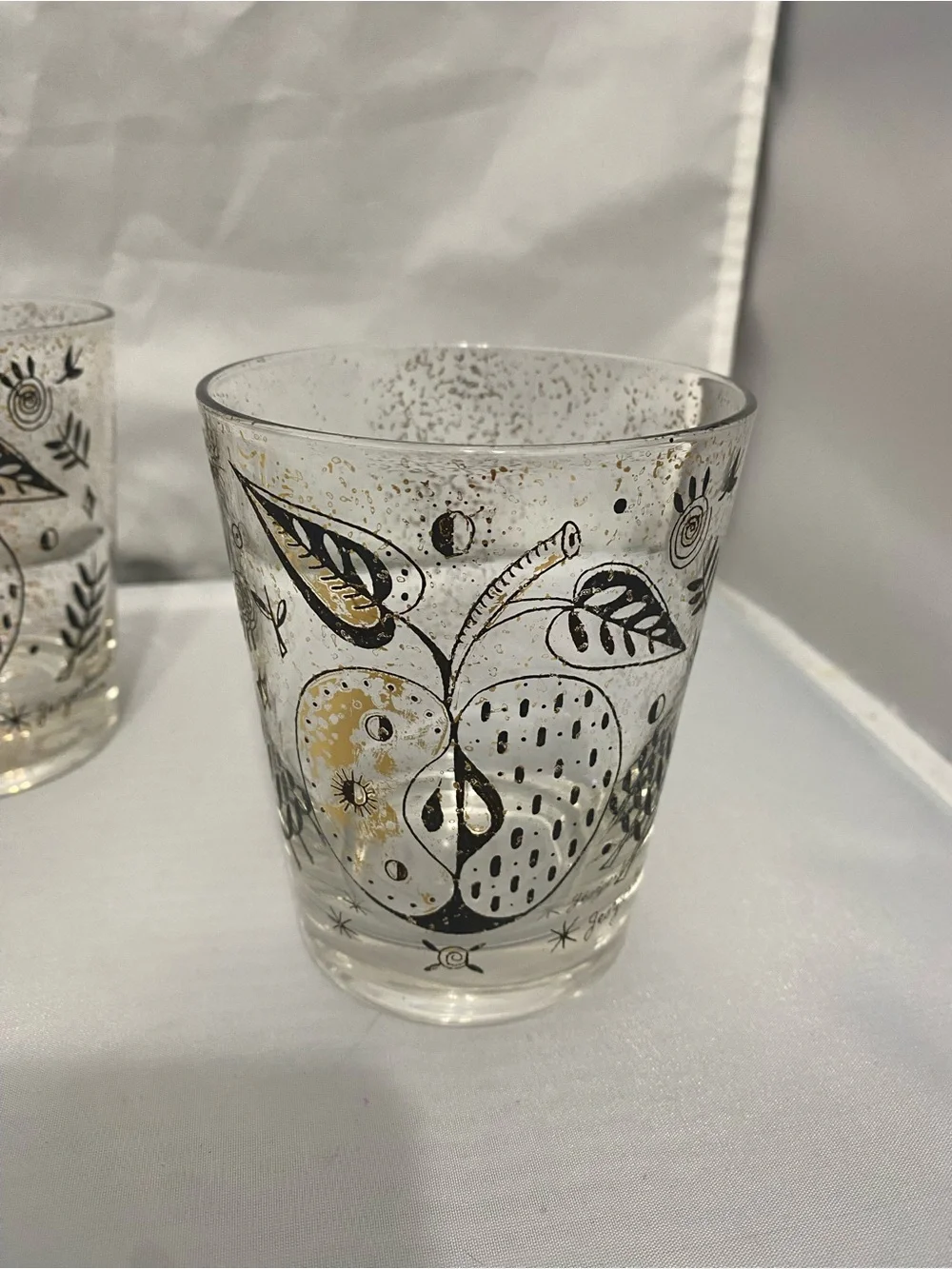 MCM Forbidden Fruit set of 4 Glasses